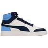 Puma Кроссовки Shuffle Mid Mid Tops Повседневные для скейтбординга Унисекс Сине-белые 380748-09