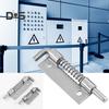Spring Loaded Door Lock Bolts Rustproof Corrosion Resistant Easy Installation Lock Sliding Bolts Anti-theft Door Latch Pin