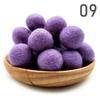 50 шт. 30 шт. Шерстяные войлочные шарики 2 см Товары для рукоделия Круглые помпоны Помпоны Оптовая продажа Смешанный цвет Рождественское украшение Ручная работа Войлок Шерсть