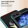 Защитный чехол с 6D покрытием из закаленного стекла для Samsung Galaxy Z Flip 6 5 4 3 Z Flip6 Flip5 с пружинным шарниром и жесткой ПК-крышкой для камеры