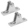 2 Pcs Deck Hinge Mount Bimini Top Fitting Hardware Stainless Steel Ship Accessories for Marine Boat