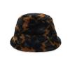 Vegan Tiger Big Icon Jacquard Fur Bucket Hat_Black