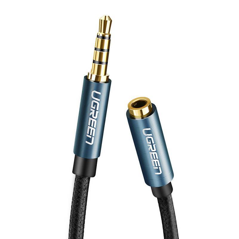 Ugreen Av118 Аудио удлинитель Aux Jack 3,5 мм, 2 м (Черный)