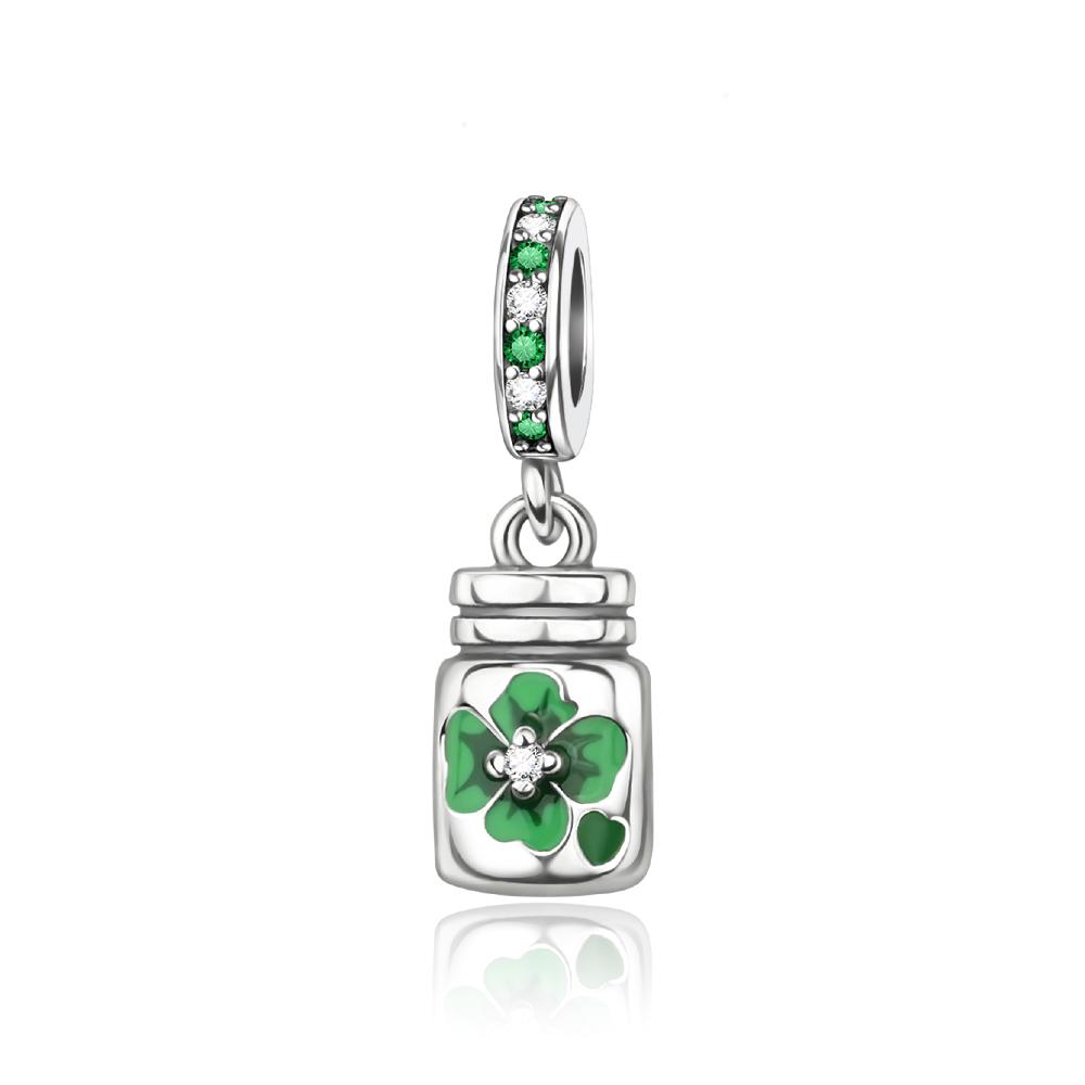 Exquisite 925 Silver The Frog Prince Beads & Cactus Dangle Charm Fits Bracelet Boutique Green Gifts