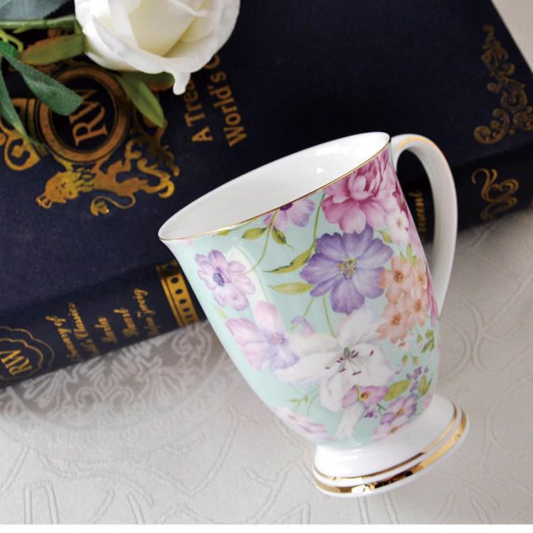 Tangshan Creative Bone Porcelain Mug - Ceramic Coffee & Milk Cup with Printed Logo