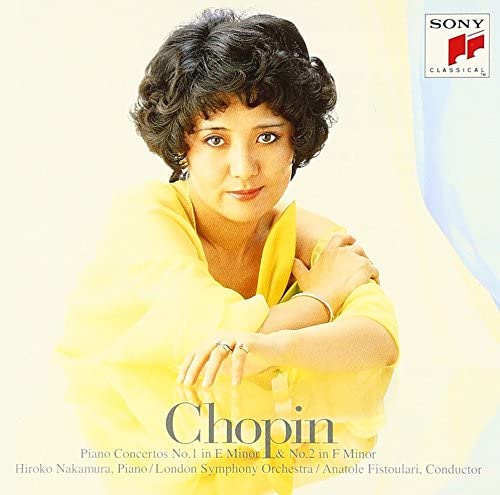 CD HIROKO NAKAMURA LONDON SYMPHONY OR Шопен Концерт для фортепиано №. 1 2 SRCR2644 2000 Япония ObiClassical Б/у