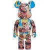 Bearbrick Basquiat 6 BASQUIAT Medicom Игрушка Высота 700 мм Жан-Мишель BE@RBRICK ЖАН-МИШЕЛЬ #6 1000% прибл.
