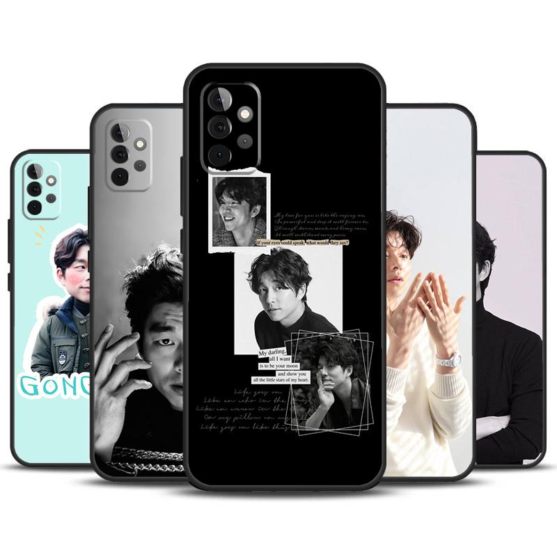 Чехол для Samsung Galaxy A53 A33 A52 A32 A22 A12 A13 A23 A51 A71 A14 A34 A54 A15 A25 с изображением Gong Yoo (Kpop)