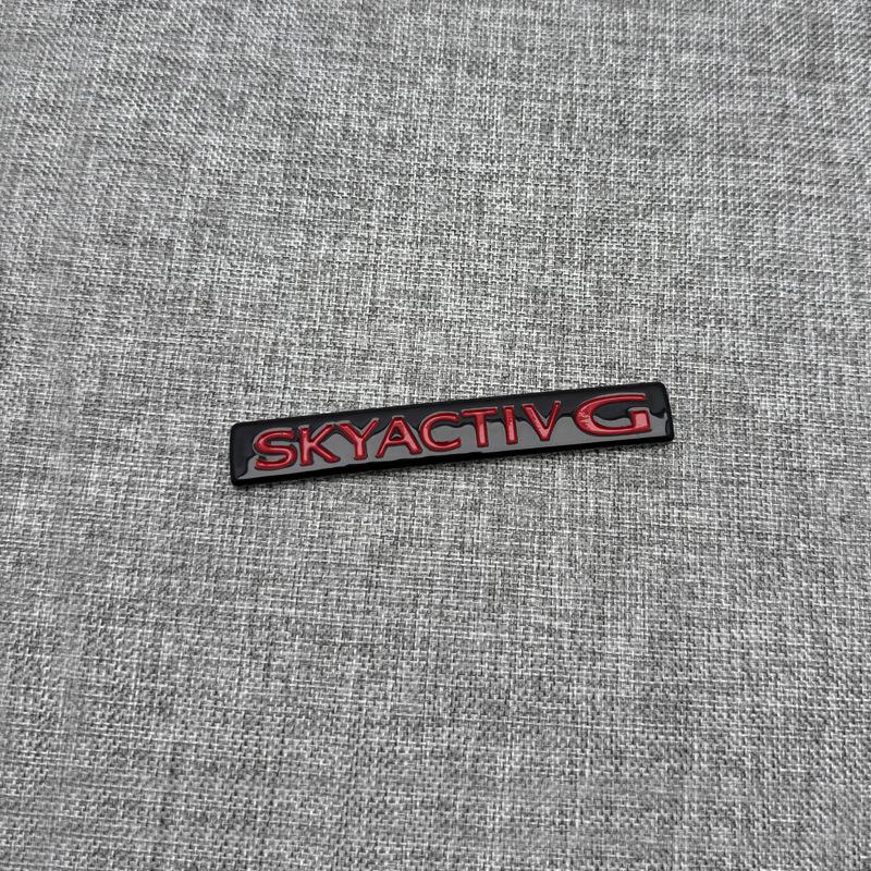 Mazda 3 Черный Задний Багажник "Черный Воин" SKYACTIV Наклейка на Багажник