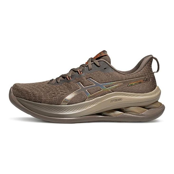 Asics Gel-Kinsei Max Удобные Универсальные Спортивные Прочные Амортизирующие Кроссовки с Низким Верхом Мужские кроссовки для бега Коричневый 1011C204-250