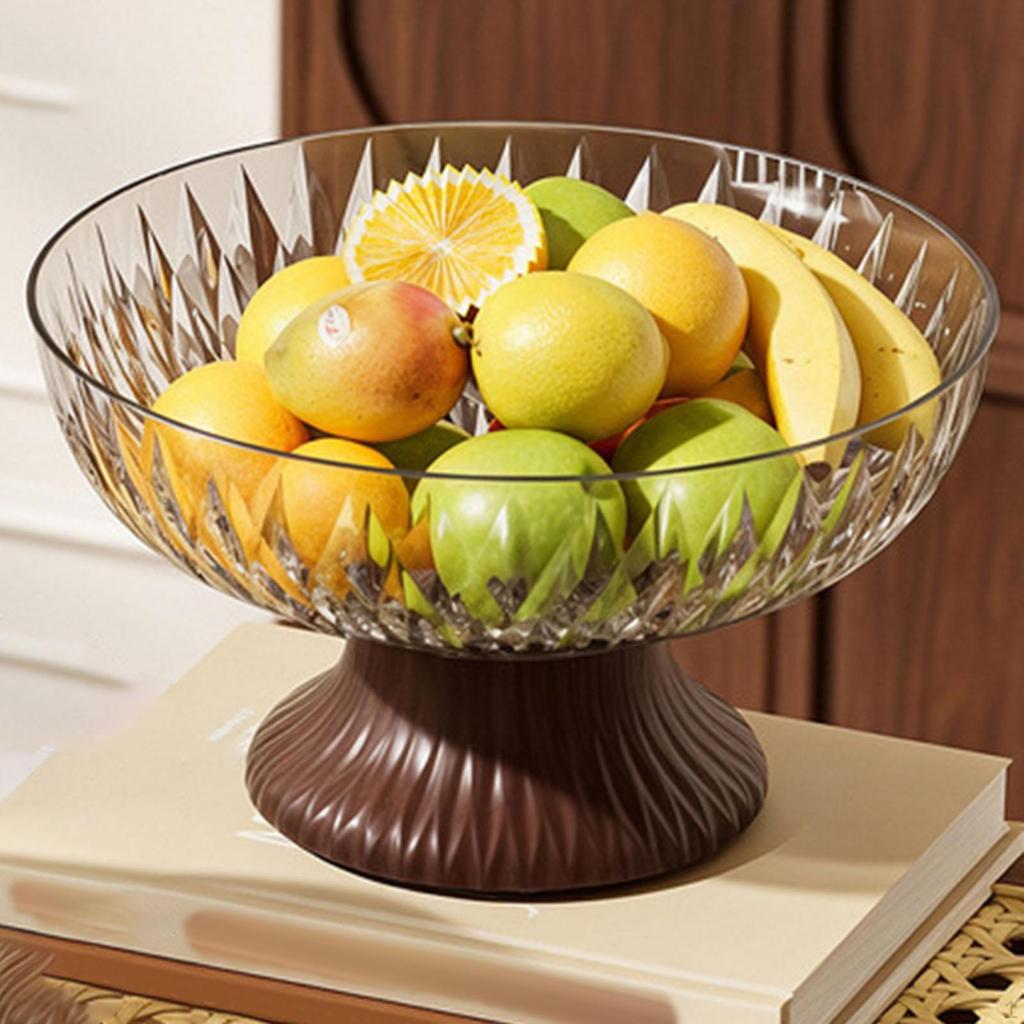 Decorative Bowl with Pedestal for Fruit, Modern, Round, Desserts, Plate Stand, for, Centerpiece