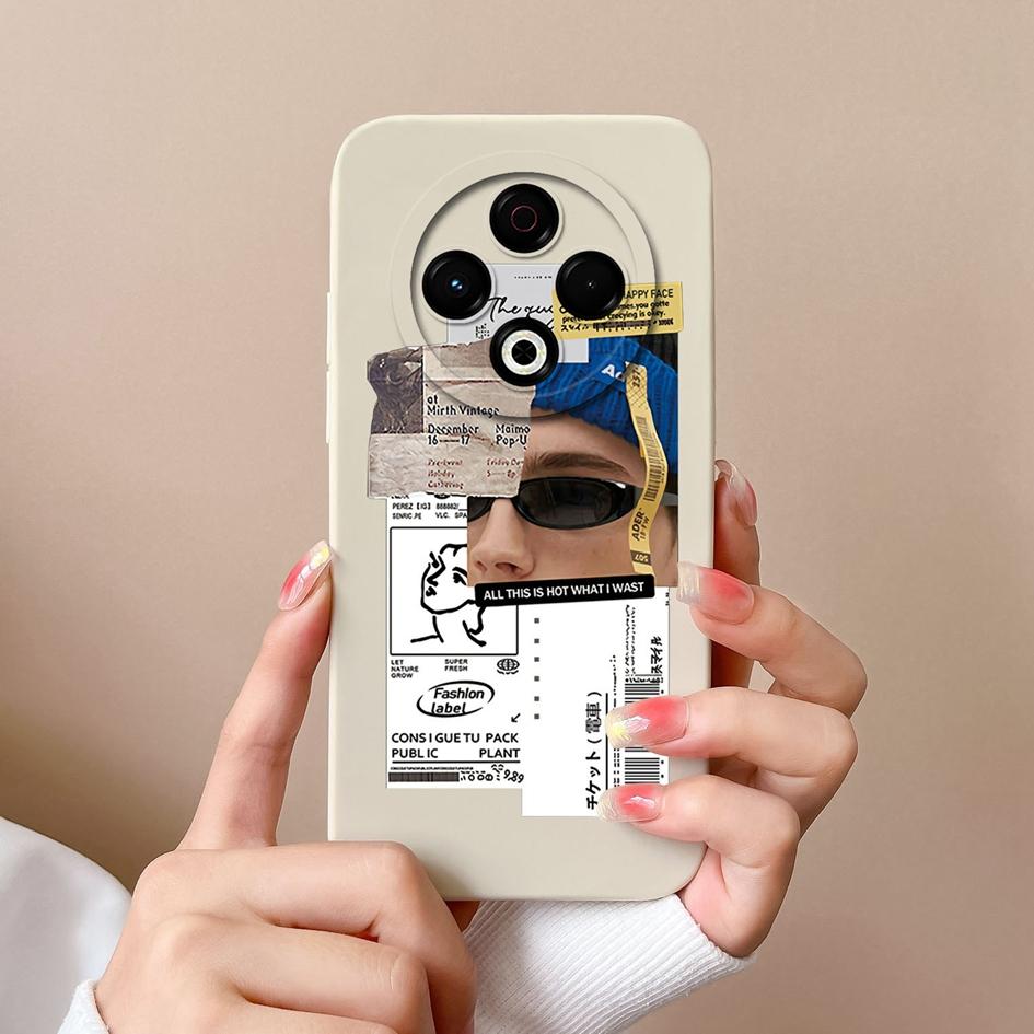 Чехлы Cool Boy для Tecno Pop 9 Camon 30S Sprak 20 30 Pro 30C Spark GO 1 2025 4G 5G Bumper Sweet Girl Covers Мягкий силиконовый чехол премиум-класса для Tecno