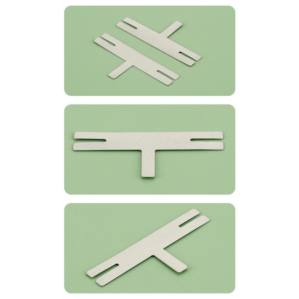 100 шт. Никелевые полосы, никелевые листы, пластины для аккумулятора 18650, никелированная стальная лента, соединительные листы для точечной сварки