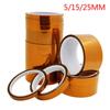 5/15/25mm 33m 100ft Kapton Adhesive Tape BGA High Temperature Heat Resistant Polyimide for Electronic Industry