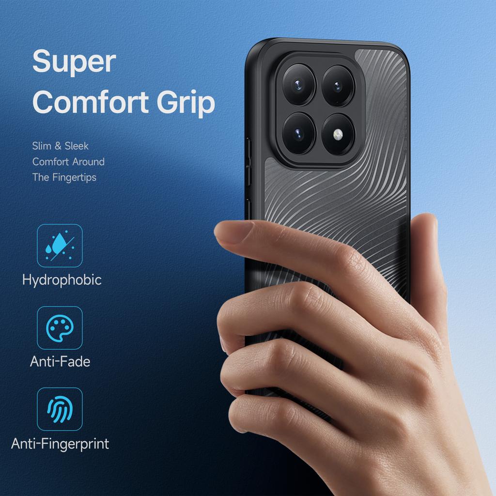 Чехол DUX DUCIS Aimo Series для Xiaomi 15T, из ТПУ+ПК, матовый, противоударный (Сертификация REACH)
