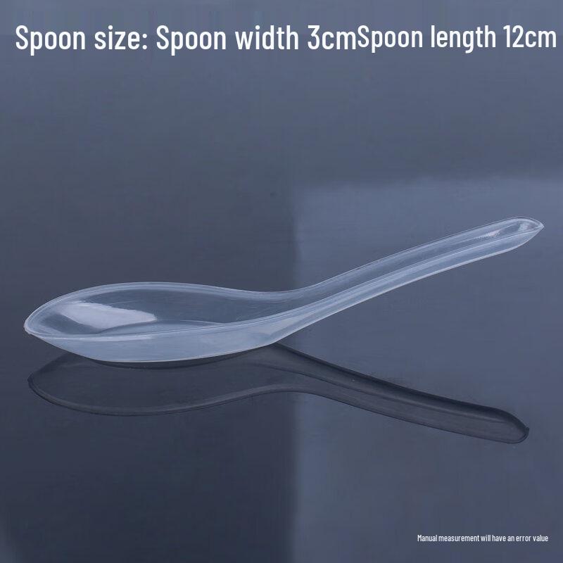 Disposable Plastic Soup Spoon