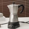 Detachable Electric Espresso Mocha Pot 6 Cup Espresso Machine Portable Coffee Pot  Stove