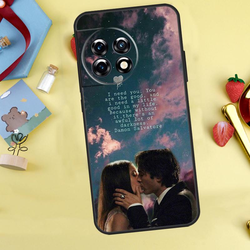 Чехол Vampire Diaries Damon Salvatore для OnePlus 13R 12R 13T 15 13 12 11 10 9 10R 10T 8T Nord 5 CE 4 2 3 Lite N20 N30
