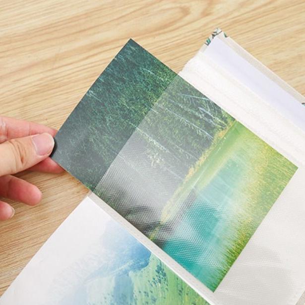 Fabric Cover Memorial Booklet 6 Inch Photocard Holder Scrapbooking Album Memory Album  Anniversary