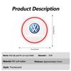 hijk1 ·Car Internal accessories Coaster Water Cup Bottle Holder Anti-slip Pad Mat Waterproof For VW Golf GTI Tiguan Jetta Passat Polo