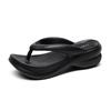 Spring Autumn Women's EVA Non-Slip Bathroom Slippers Lightweight Flip-Flops Women's Home Slippers Sandals Solid Color Thick Bottom Shower Slippers