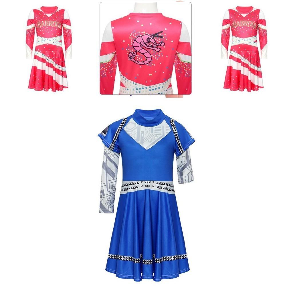Zombie 3 Halloween Cheerleader Costume For Girls Premium Quality And Vivid Colors