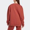Adidas X Stella McCartney Sportswear однотонный свитшот с круглым вырезом женский свитшот коричневый IC5978