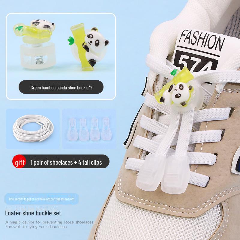 Детская пряжка для обуви без завязок с рисунком из мультфильма - декоративная застежка-пружинка