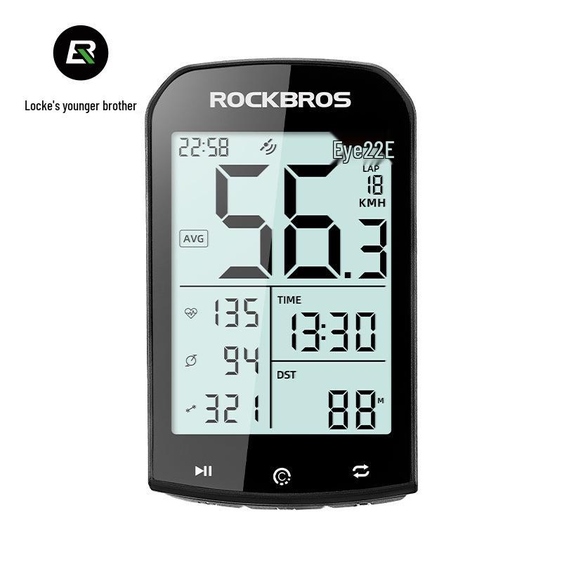 Loch Brothers Wireless Bicycle GPS Speedometer with Cadence Sensor