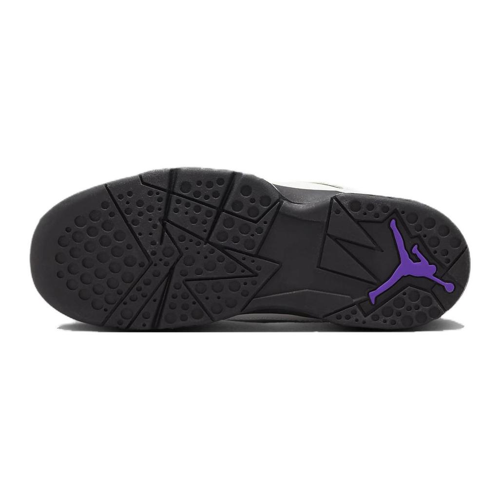 Air Jordan True Flight PS Base Grey Purple Venom Kids Sneakers Light-Base-Grey White Black 343796-052