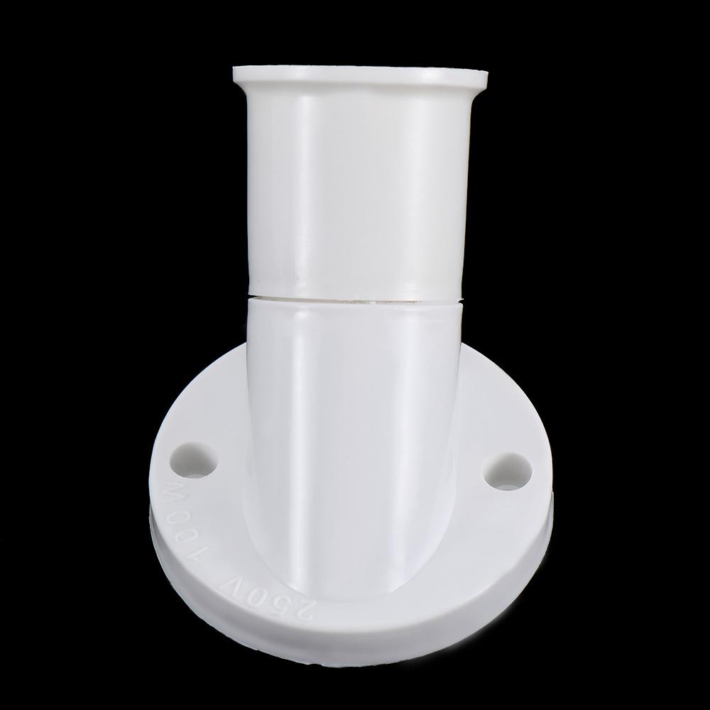 Wall Mount 250V 6A Base Socket Oblique Converter Plastic Light Base Adapter Lamp Bases Bulb Holders