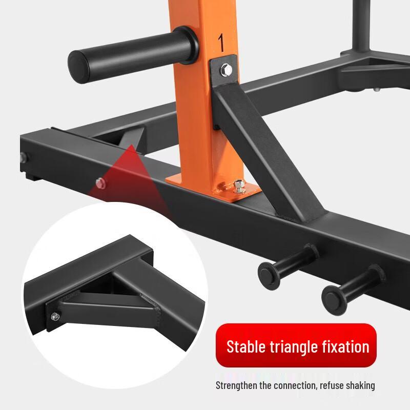 JINGGENG Smith Machine Power Rack with High-Pull System