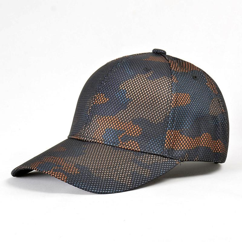 Outdoor Camouflage Baseball Cap With Breathable Polyester For Men And Women Summer Sun Protection
