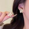 Серьги Sweet Temperament Fresh с имитацией циркона в виде цветка гардении для женщин