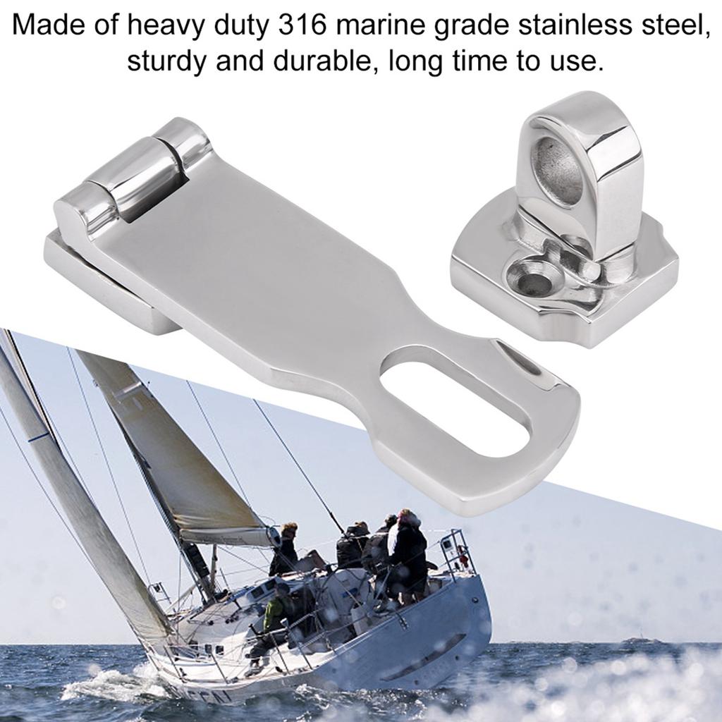 Boat Stainless Steel Locker  Clamp Anti Rattle Marine Hatch Fastener 75MM Anti Rattle Locker Fastener Marine Hatch Fastener