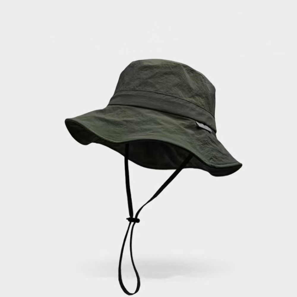 Однотонная шляпа от солнца с широкими полями, японская быстросохнущая панама, весенняя кепка для альпинизма, унисекс