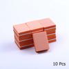10/50pcs Double-sided Mini Nail File Blocks Colorful Sponge Nail Polish Sanding Buffer Strips Polishing Manicure Tools