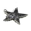 VINGTAINE Брошь Звезда Размер M Звезда Кристалл Черный бриллиант Джет [Вантен] BR-66 (черный)
