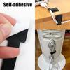 200PCS Self Adhesive On Wall Mounted Desk Reusable T-Type Cable Cord Organizer Nylon Hook Loop Wrap Bundle Data Cable Tie Wire