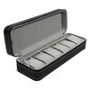 Multiple Slots Classic Style Portable Storage Bag For Watch Protection Zipper Watch Box For Home Storage Holiday Gift