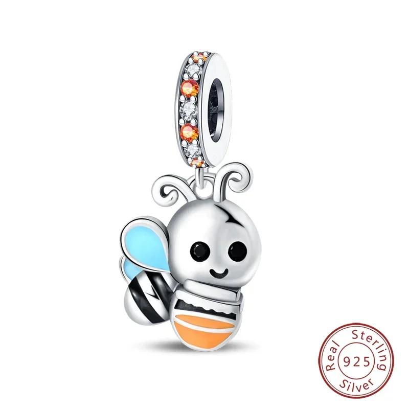 Кулоны Звезда Луна Ночное сияние Бусины Шишки Сосны Подходят для Браслетов Медь Красивые Цветы Подвески Бабочки DIY Ювелирные Изделия