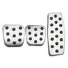 Manual / Auto Stainless steel Car Pedal Pads Cover For Vauxhall Opel corsa cascada zafira for Buick