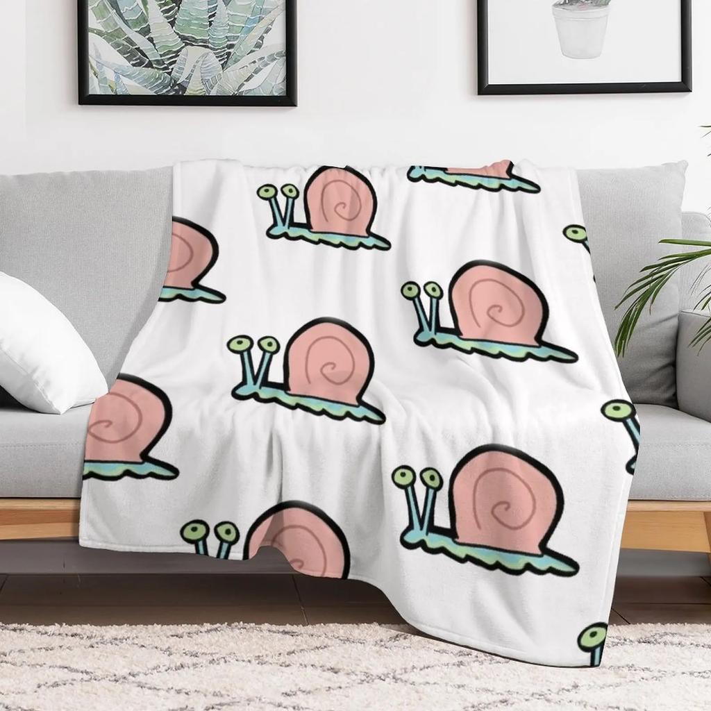 GARY Throw Blanket Plush Fuzzy Cozy Blanket for Couch Sofa