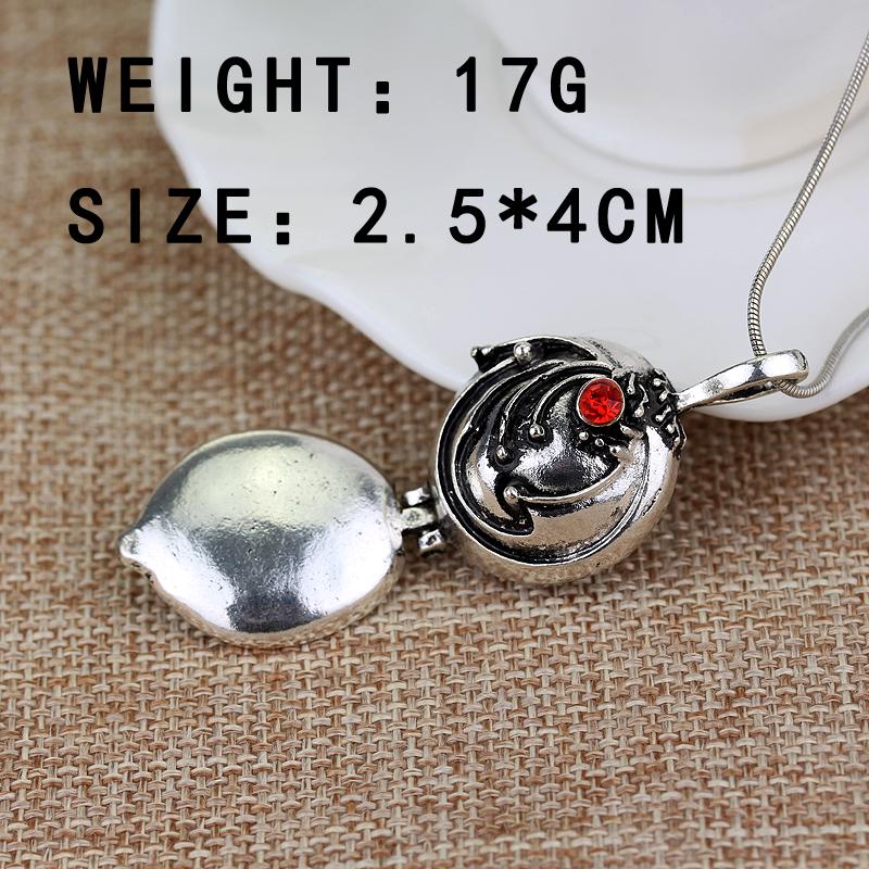 Ожерелье из фильма «Дневники вампира» с романтическим кристаллом и подвеской для женщин, очаровательные ювелирные изделия с воротником