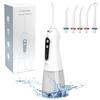 Чистка зубов струей воды x уровни давления воды Струйный очиститель Оральный ирригатор Водяная щетка с вращением на 360 градусов Струйный очиститель зубов [Поддерживает