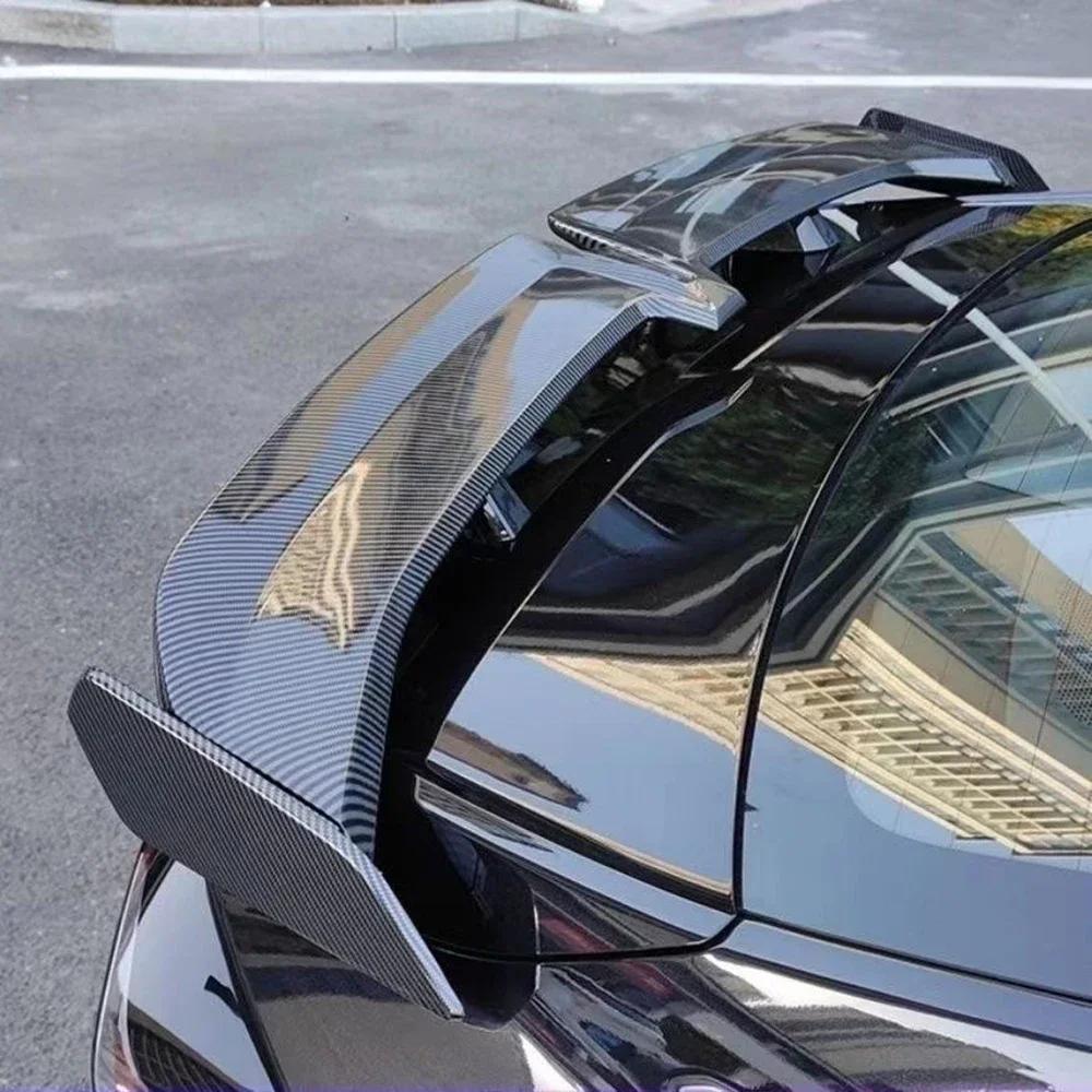 Универсальное Заднее Крыло для Автомобиля Без Отверстий Крыло-Чайка Крыло GT Спойлер на Задний Бампер Автомобиля Предотвращение Столкновений Аксессуары для Автомобилей