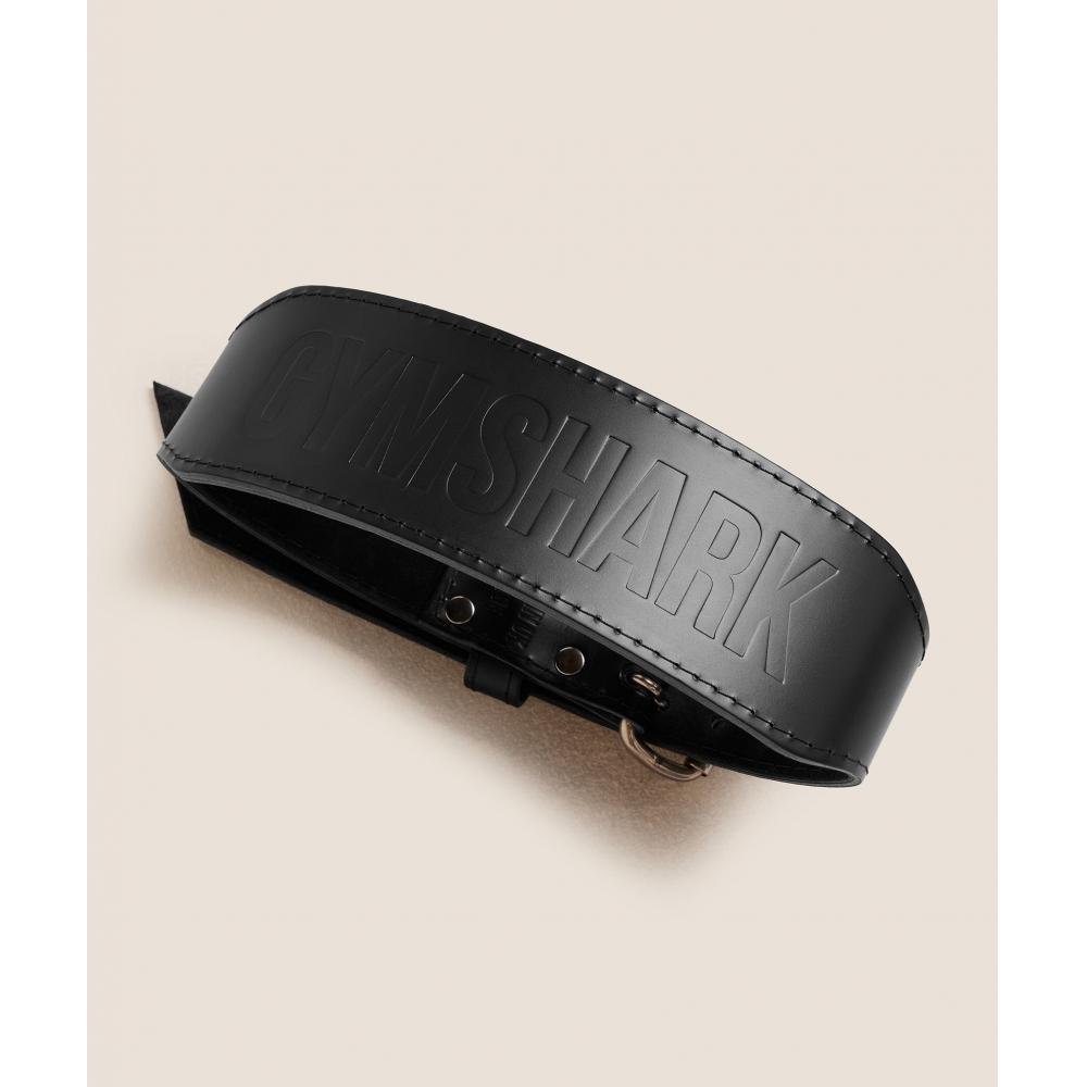 Gymshark Tapered Double Prong Lifting Belt Black I1b7o Bb2j