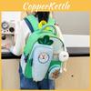 Cartoon Charming Carrot School Backpack For Kids Lightweight Easy To Design Carry
