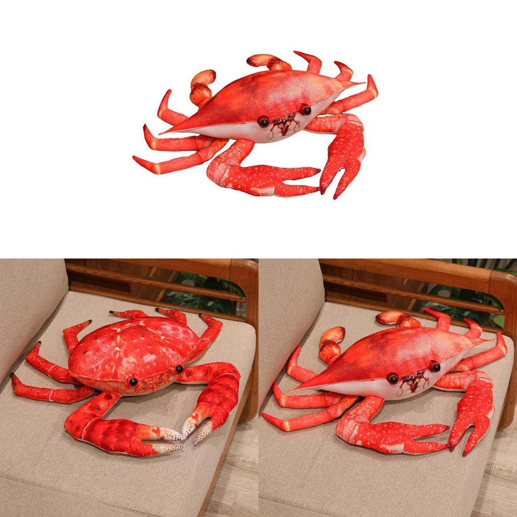 Crab Plush Toy With Short Plush Material For Children And Photo Props