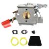Carburetor Kit Replacement for Craftsman for Poulan 32cc Gas Trimmer Pole Pruner WT‑628